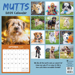 2024 Mutts Wall Calendar