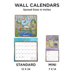 2024 National Parks-Art Wall Calendar