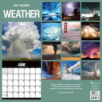 2024 Weather Wall Calendar