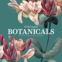 2024 Vintage Botanicals Wall Calendar