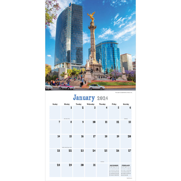 2024 Mexico Wall Calendar