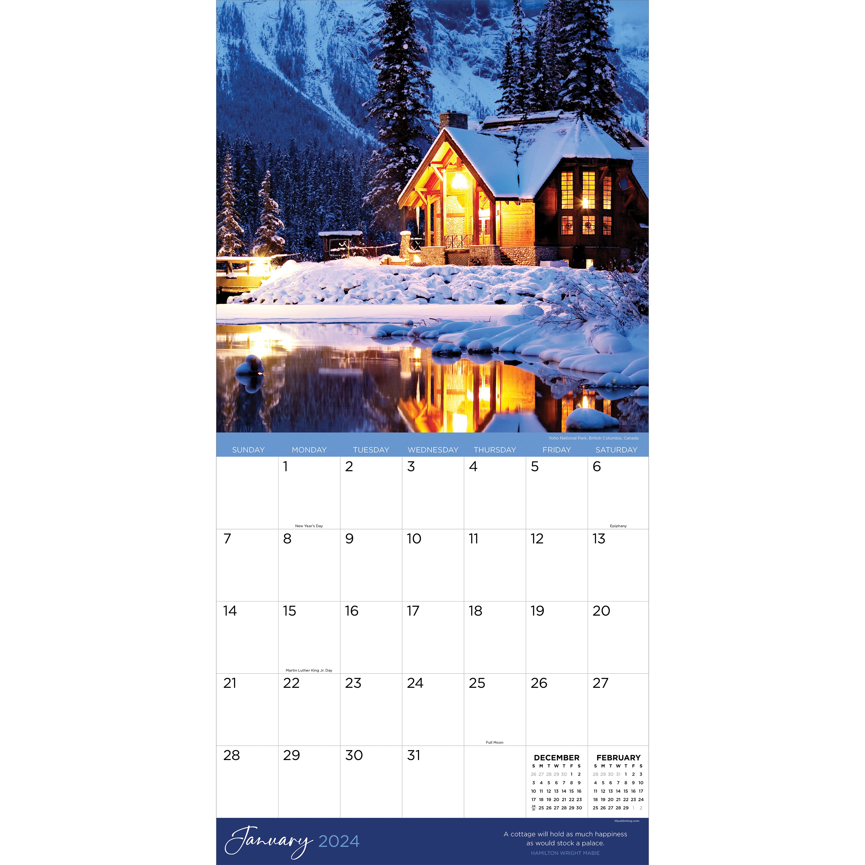2024 Cottage Life Wall Calendar-5