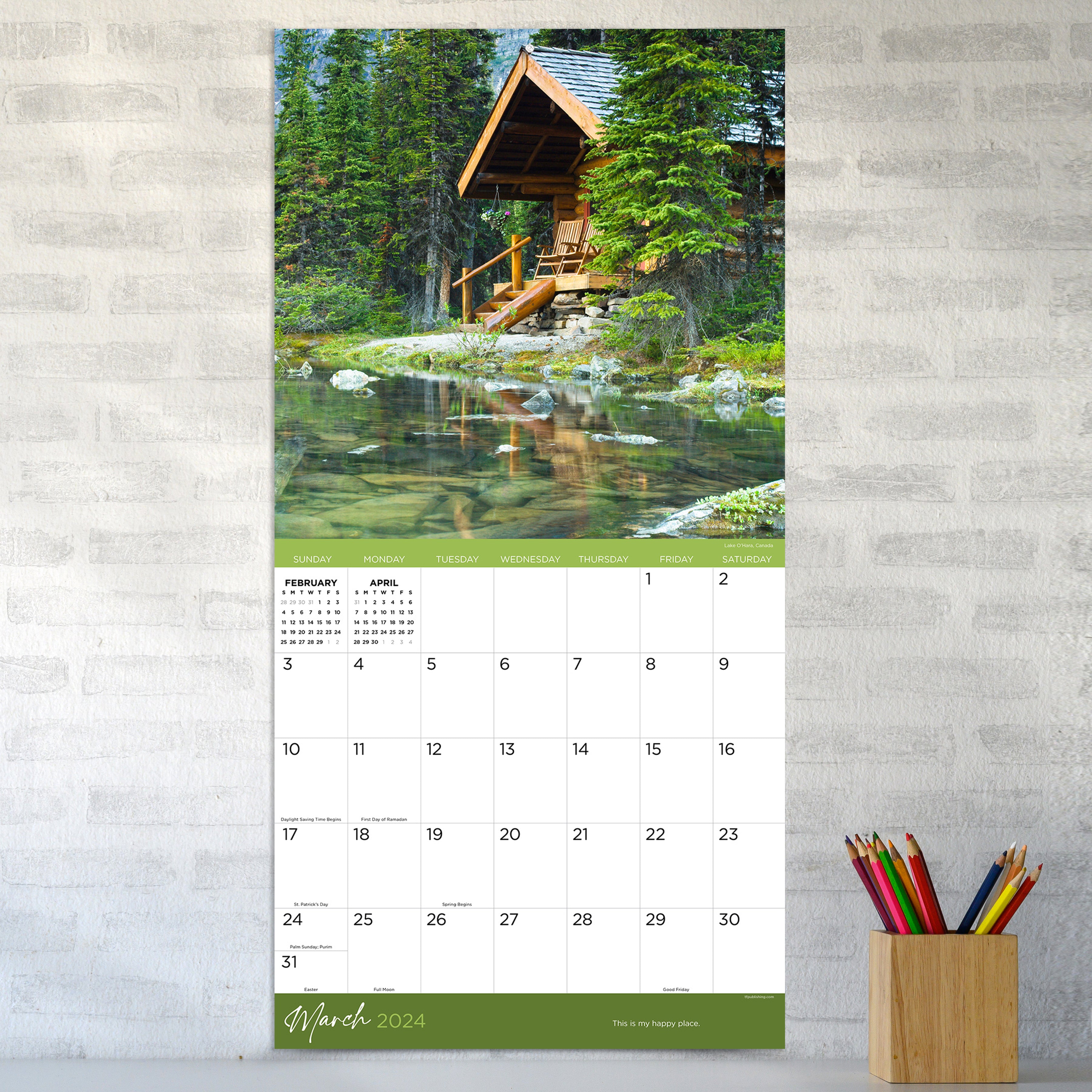 2024 Cottage Life Wall Calendar-3
