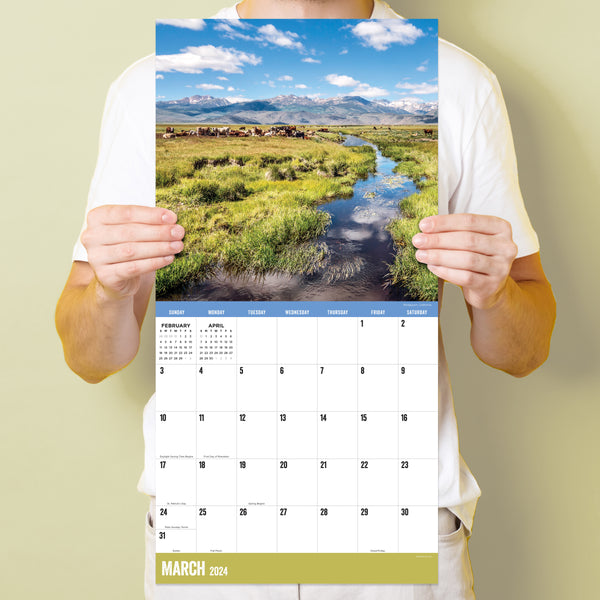 2024 Ranch Life Wall Calendar
