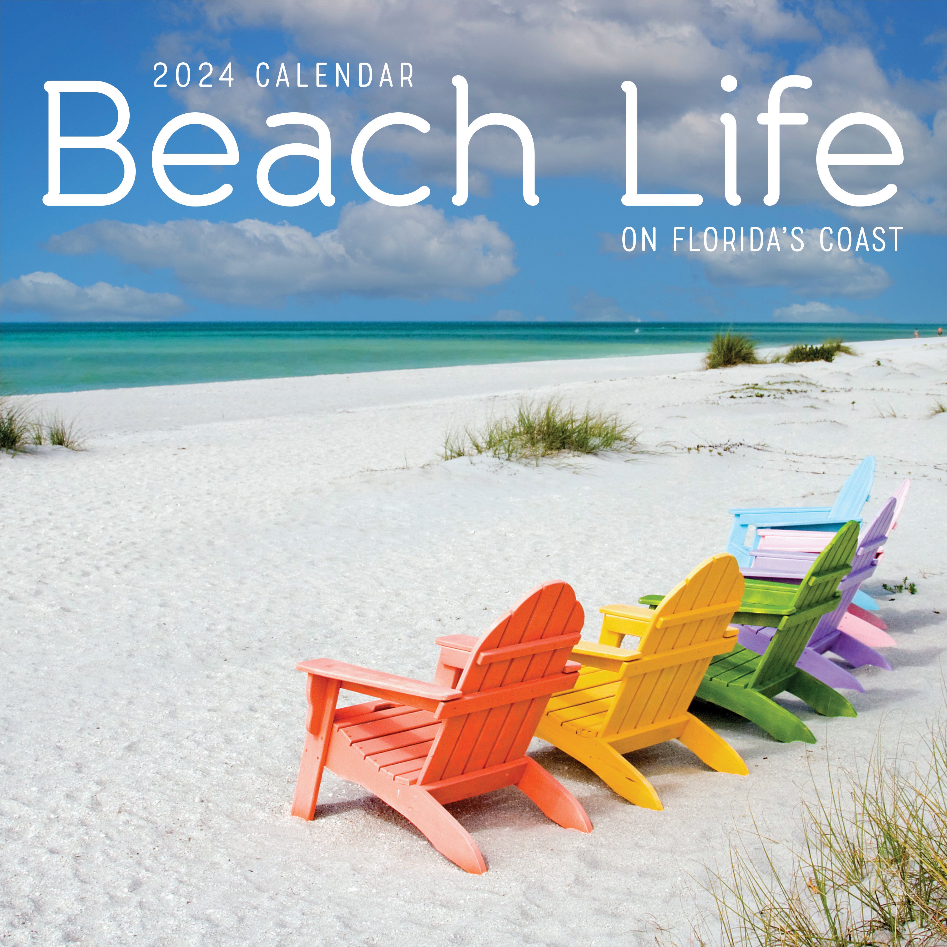 2024 Beach Life Wall Calendar