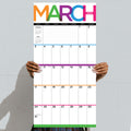2024 Big & Bright Grid Wall Calendar