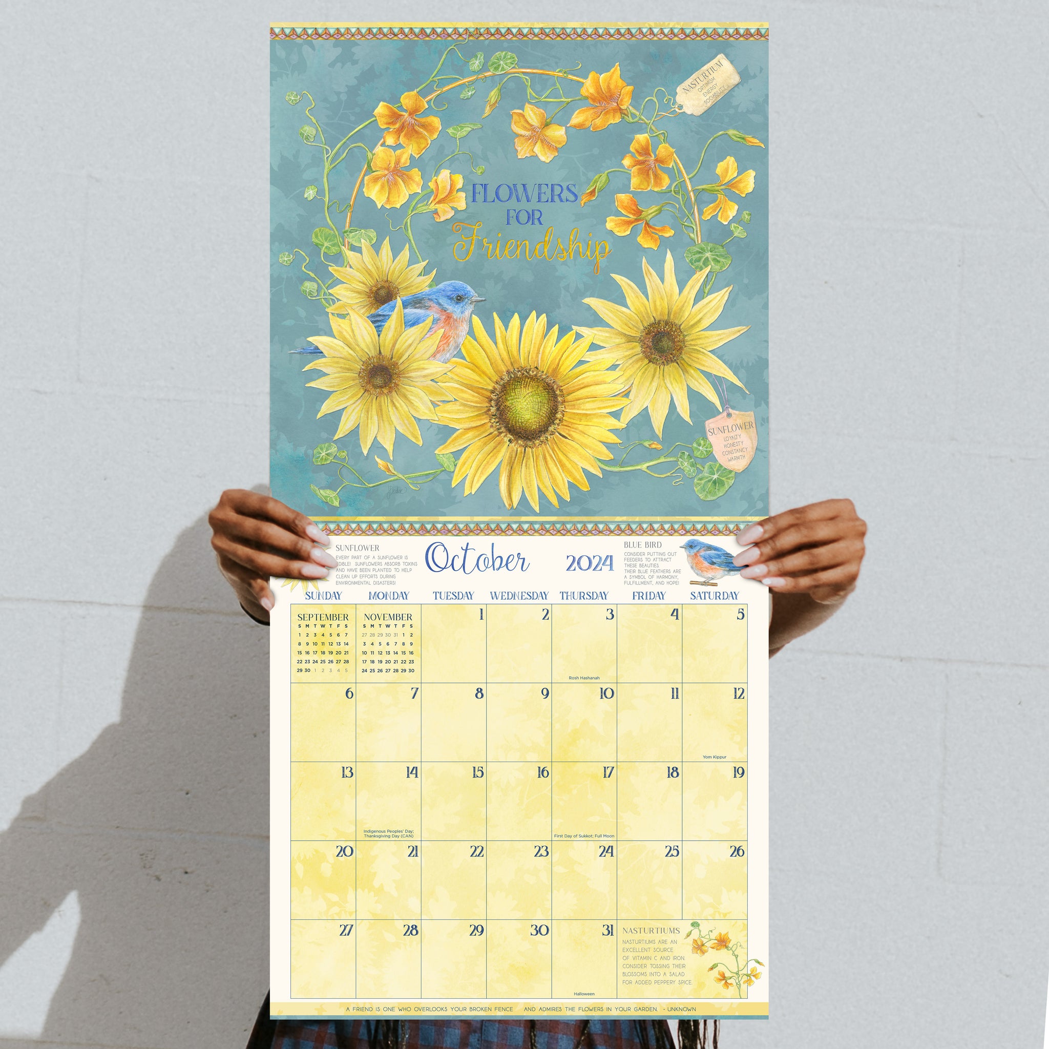 2024 Roses Wall Calendar