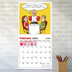 2024 Shoebox Wall Calendar