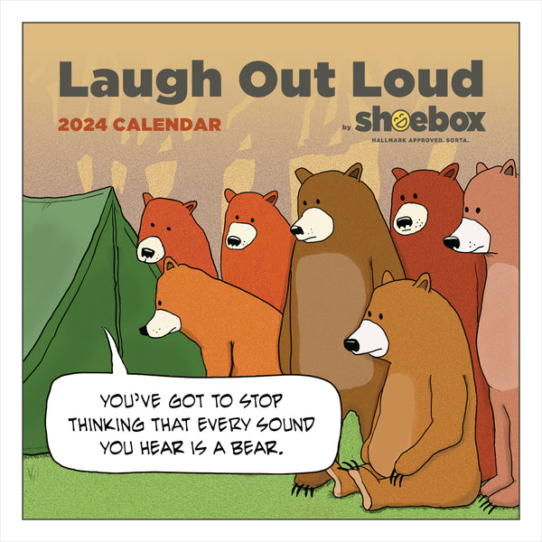 2024 Shoebox Wall Calendar