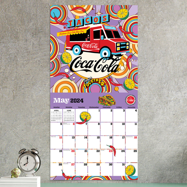 2024 Coca Cola: Festival of Life Wall Calendar