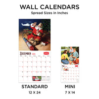 2024 Coca Cola: Nostalgia Wall Calendar