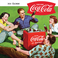 2024 Coca Cola: Nostalgia Wall Calendar