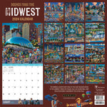 2024 Scenes from the Midwest Wall Calendar