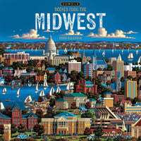 2024 Scenes from the Midwest Wall Calendar
