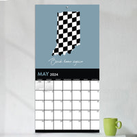 2024 Home: Indiana Wall Calendar
