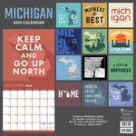2024 Home: Michigan Wall Calendar