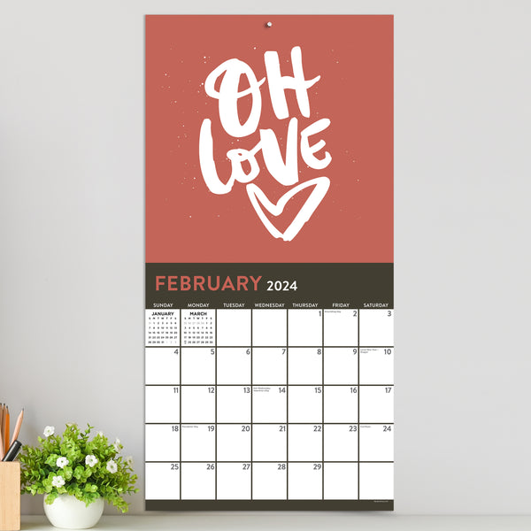2024 Home: Ohio Wall Calendar