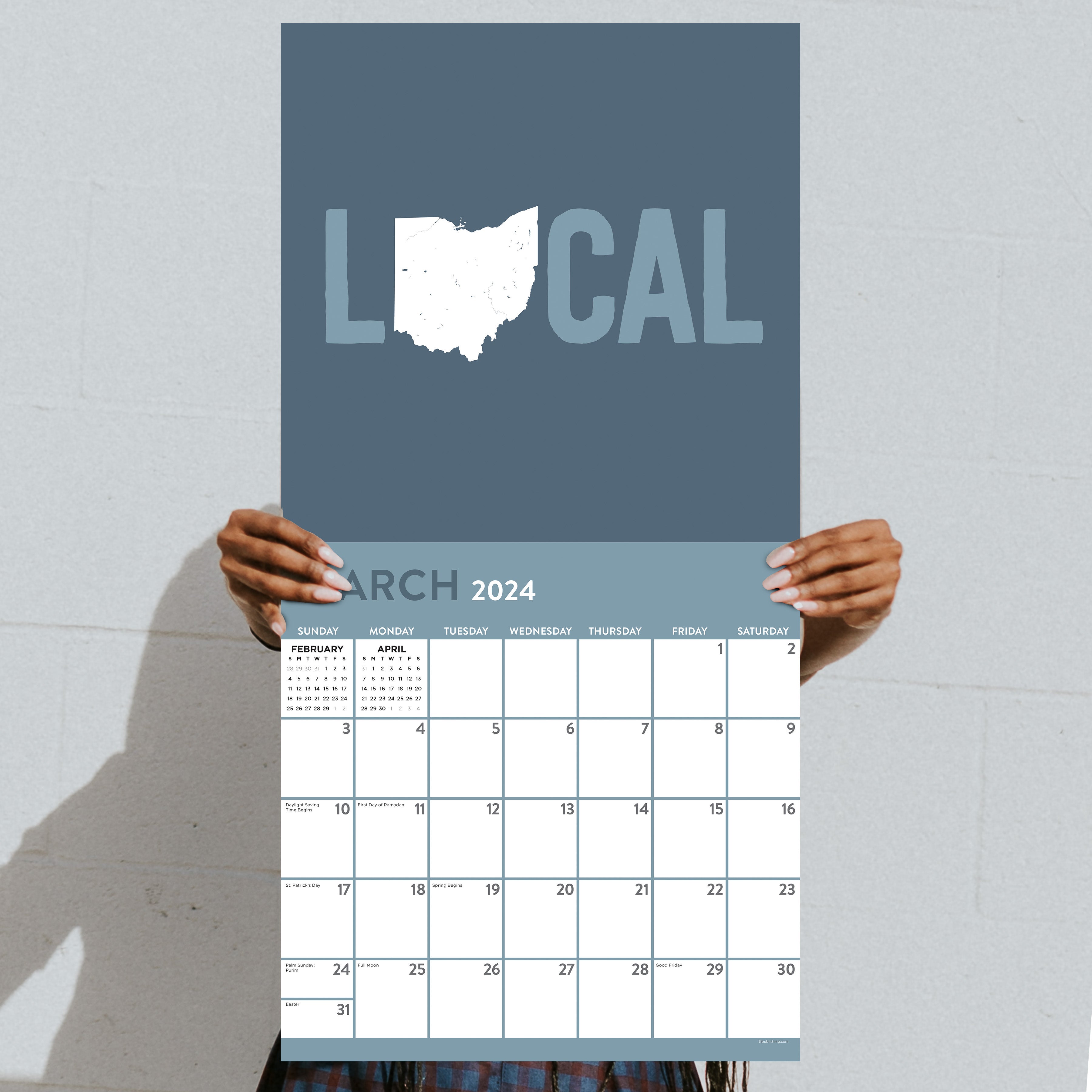 2024 Home: Ohio Wall Calendar-2