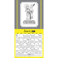 2024 Insane But True Wall Calendar