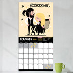 2024 Rock n Roll Biographies Wall Calendar
