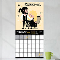 2024 Rock n Roll Biographies Wall Calendar