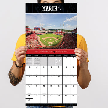 2024 Ballparks Wall Calendar