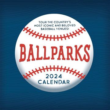 2024 Ballparks Wall Calendar
