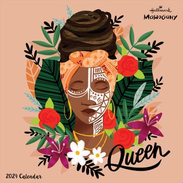 2024 Mahogany: Uplifted + Empowered Wall Calendar