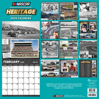2024 Nascar Heritage Wall Calendar