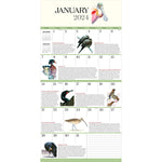 2024 What It's Like To Be A Bird Wall Calendar