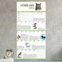 2024 What It's Like To Be A Bird Wall Calendar