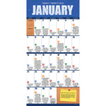 2024 Sports Facts & Trivia Wall Calendar