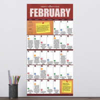 2024 Sports Facts & Trivia Wall Calendar