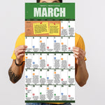 2024 Sports Facts & Trivia Wall Calendar