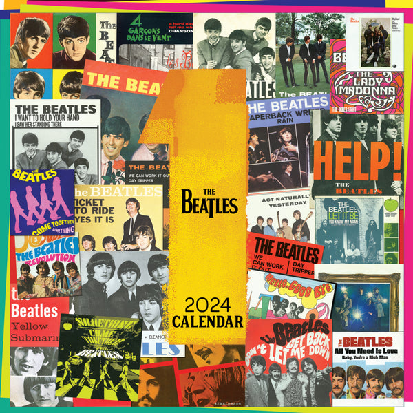 2024 The Beatles A Day in the Life Wall Calendar TF Publishing