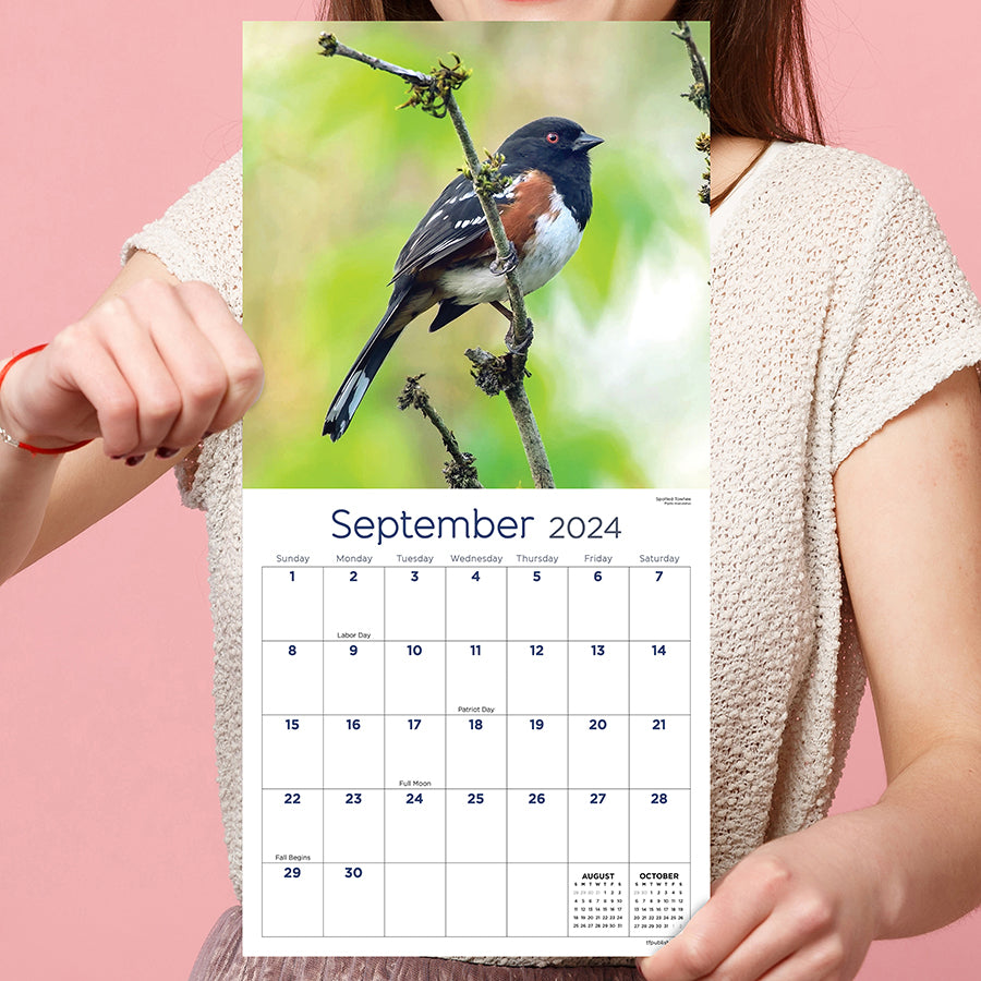 2024 Backyard Birds Mini Calendar-3