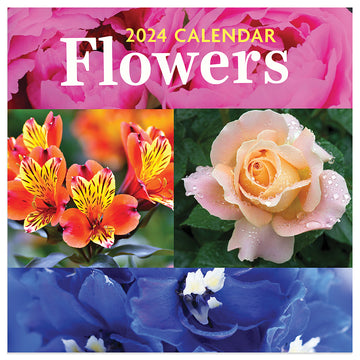 2024 Flowers Mini Calendar