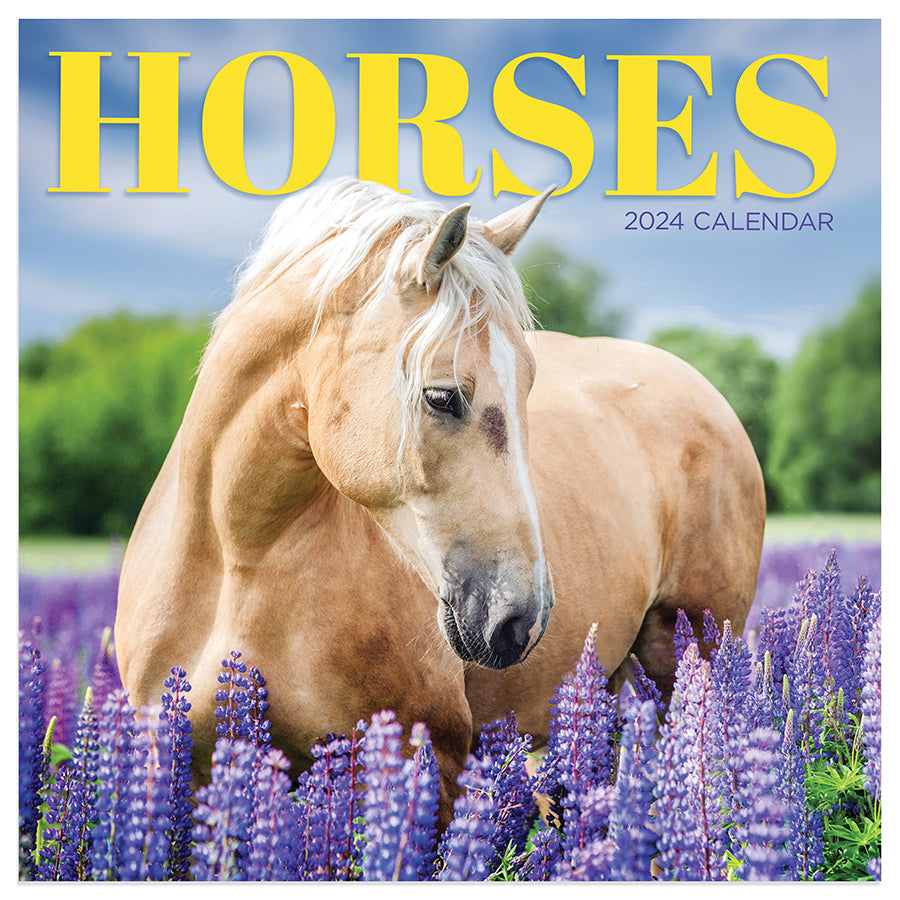 2024 Horses Mini Calendar-1