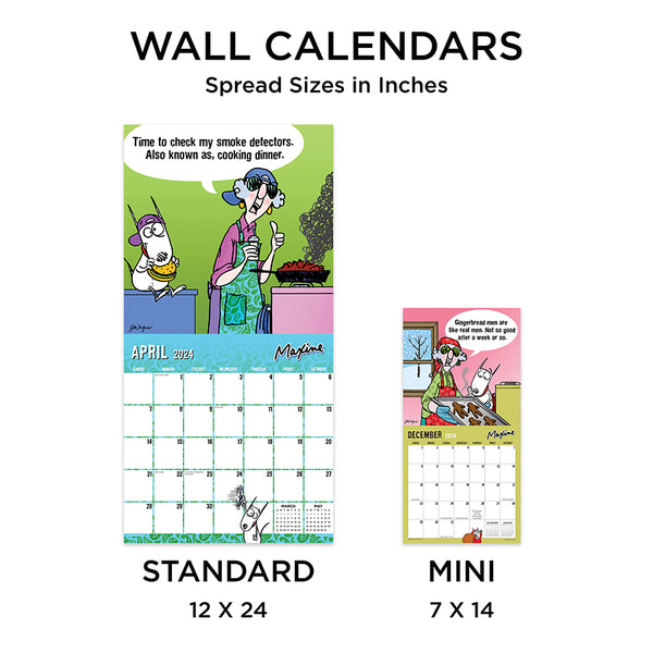2024 Maxine Mini Calendar