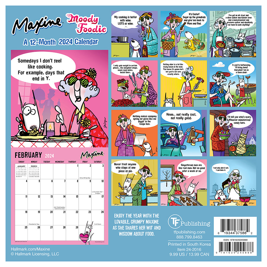 2024 Maxine Mini Calendar-4