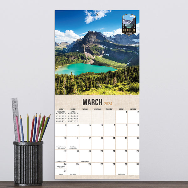 2024 National Parks Mini Calendar