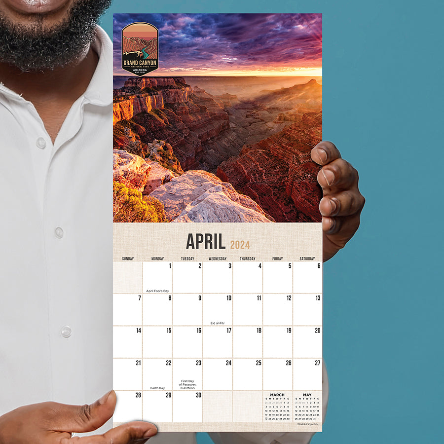 2024 National Parks Mini Calendar - 0