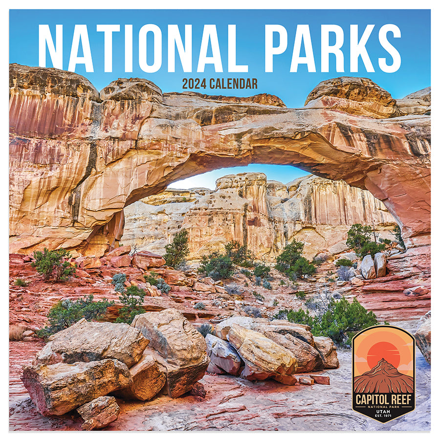 2024 National Parks Mini Calendar-1