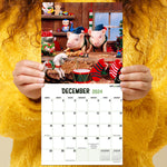 2024 Playful Pigs Mini Calendar