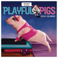 2024 Playful Pigs Mini Calendar