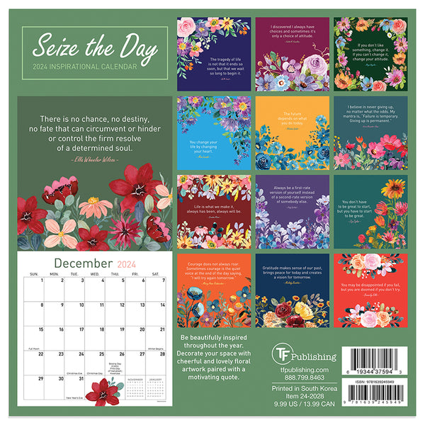 2024 Seize the Day Mini Calendar