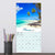 2024 Tropical Beaches Mini Calendar