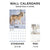 2024 Wolves Mini Calendar