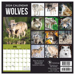 2024 Wolves Mini Calendar