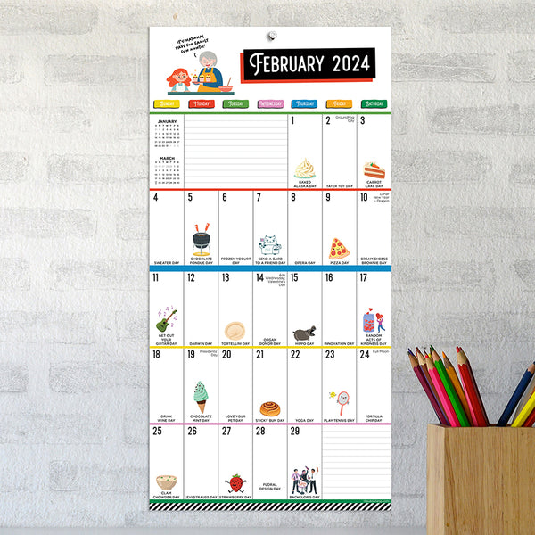 2024 Every Day's A Holiday Mini Calendar